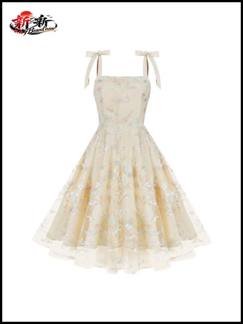 Tulle Floral Embroidered Prom Dress Strapless A-Line Mini Homecoming Party